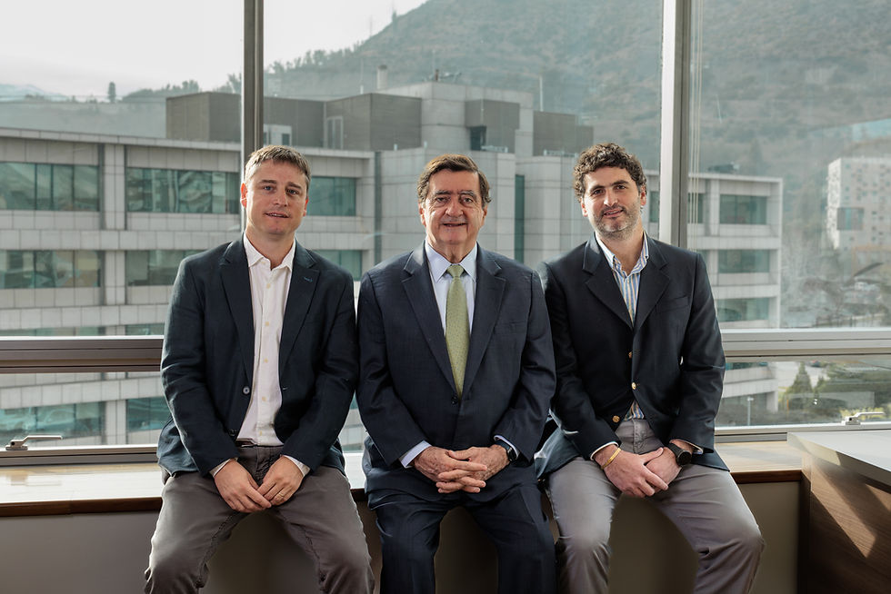 Equipo de gerencia de Inarco, en la fotografía del sitio oficial